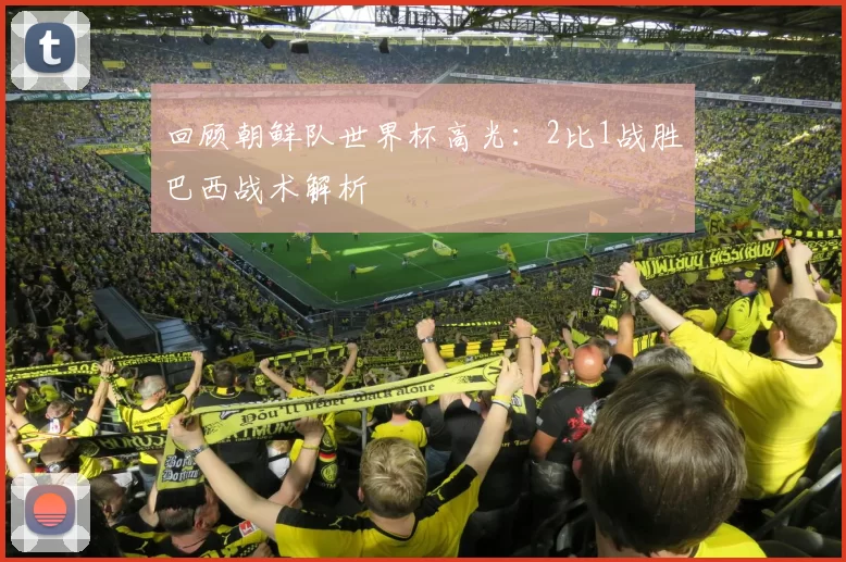回顾朝鲜队世界杯高光：2比1战胜巴西战术解析