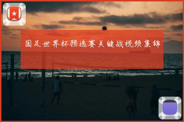 国足世界杯预选赛关键战视频集锦